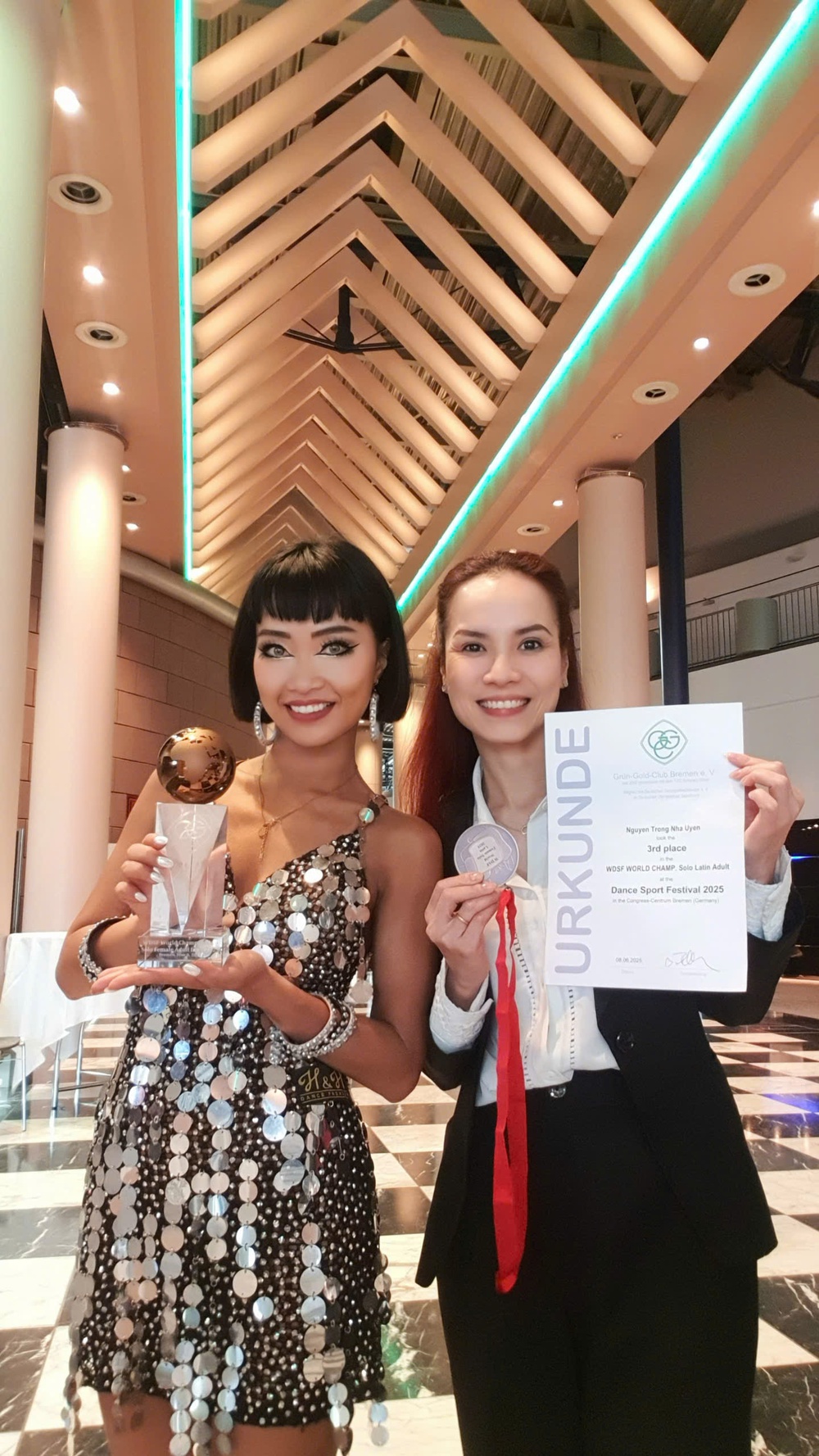 Cô trò Thu Trang - Nhã Uyên và bước ngoặt của Dancesport Việt Nam - Ảnh 5. Cô trò Thu Trang - Nhã Uyên và bước ngoặt của Dancesport Việt Nam - Ảnh 5.