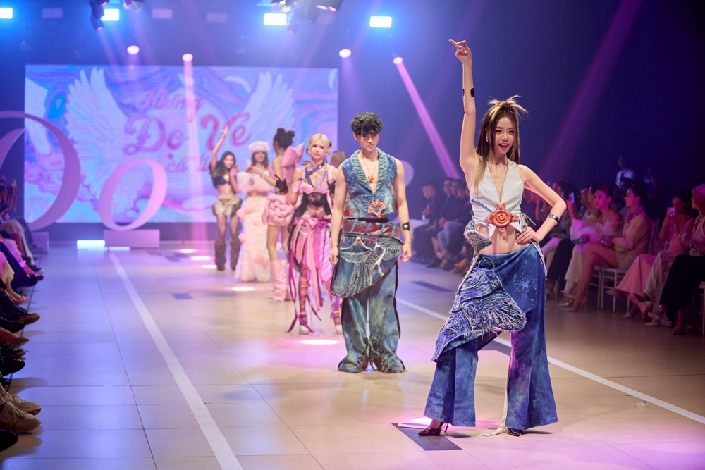 “Bùng nổ” với BST thiết kế thời trang của Gen Z tại  “Gánh” Fashion Show - Ảnh 5.