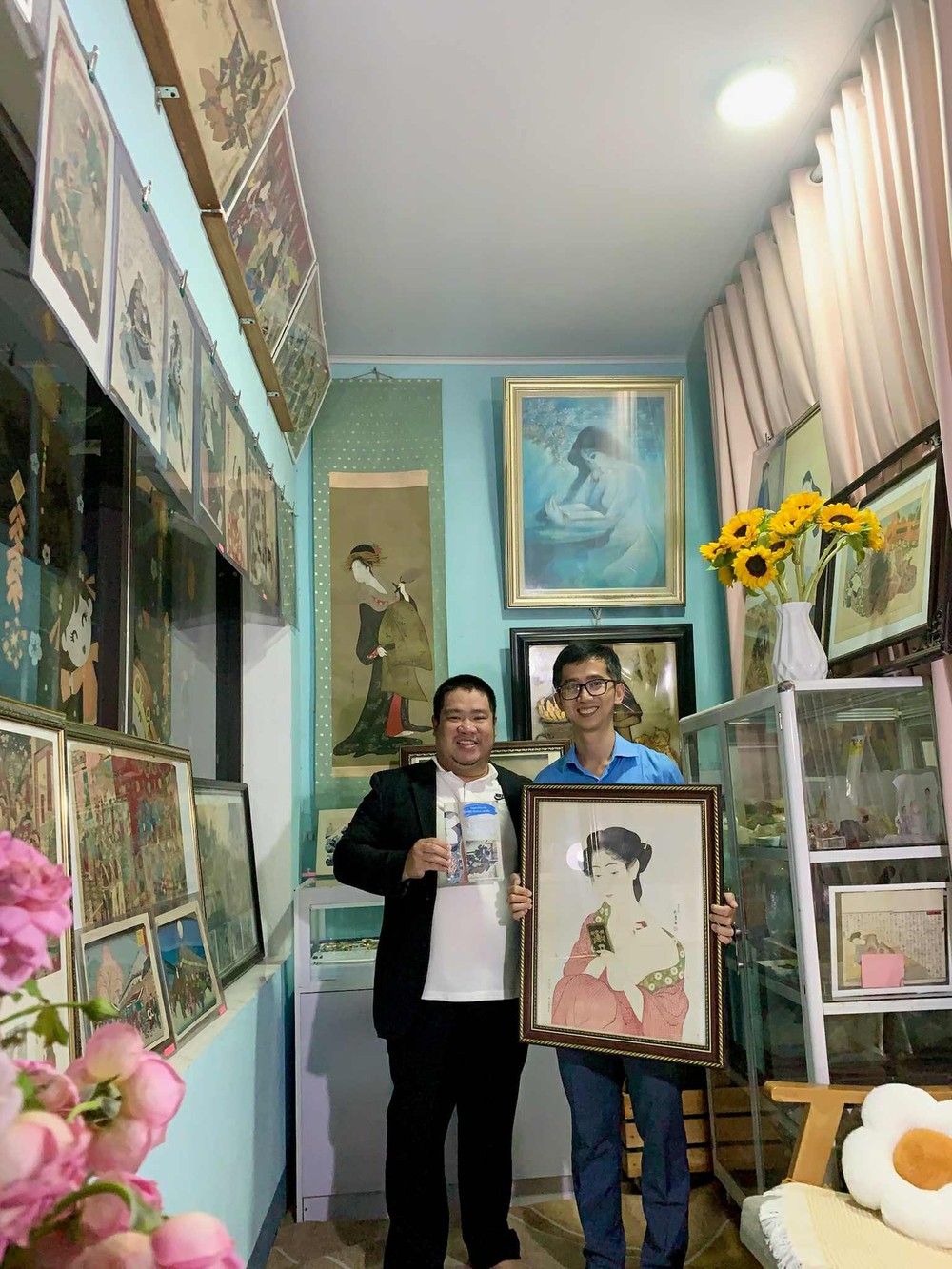 Phòng trưng bày &quot;Ukiyo-E và Mây&quot; - Nơi lưu giữ nét đẹp của tranh khắc gỗ Nhật Bản - Ảnh 1.