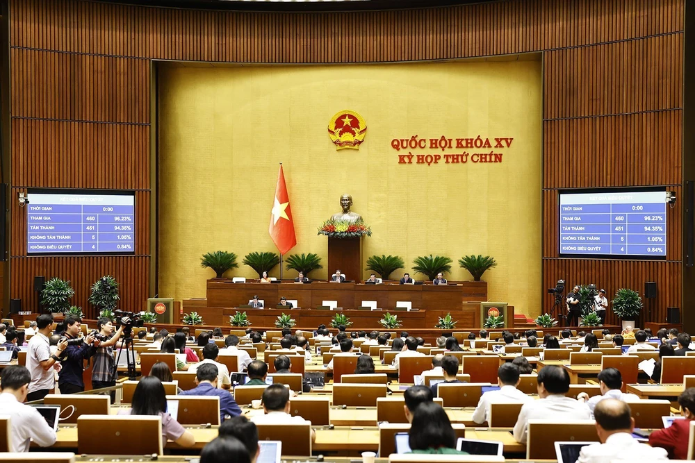 Kỳ họp thứ 9, Quốc hội khóa XV: Lương của nhà giáo được xếp cao nhất trong hệ thống thang bậc lương hành chính sự nghiệp - Ảnh 1.