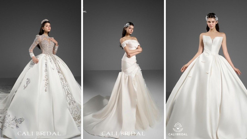 Tôn lên vẻ đẹp rạng ngời trong váy cưới cùng stylist Cali Bridal - Ảnh 2. Tôn lên vẻ đẹp rạng ngời trong váy cưới cùng stylist Cali Bridal - Ảnh 2.