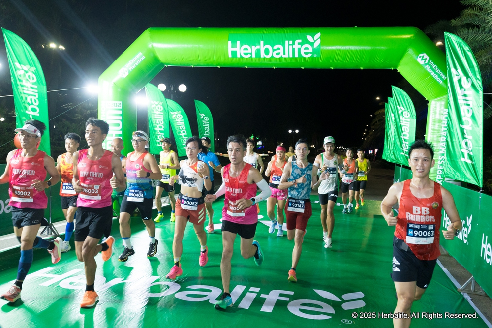 Lần thứ 3- Herbalife Việt Nam đồng hành với Giải chạy Marathon Quy Nhơn - Ảnh 1.