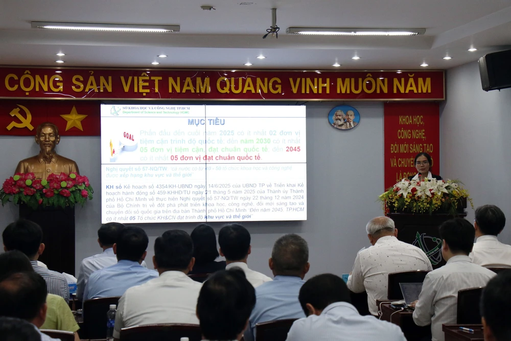 Công bố tổ chức đầu tiên tham gia Đề án hình thành trung tâm nghiên cứu đạt chuẩn quốc tế - Ảnh 1. Công bố tổ chức đầu tiên tham gia Đề án hình thành trung tâm nghiên cứu đạt chuẩn quốc tế - Ảnh 1.