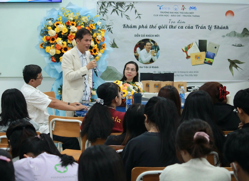 Trần Lê Khánh với những ý thơ đầy "thiền vị" - Ảnh 1. Trần Lê Khánh với những ý thơ đầy "thiền vị" - Ảnh 1.
