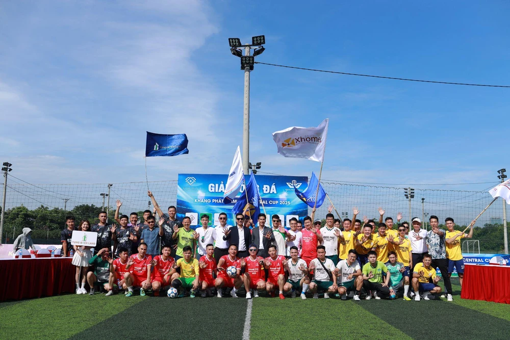Sôi động giải bóng đá Khang Phát Diamond Central Cup 2025 - Ảnh 1.