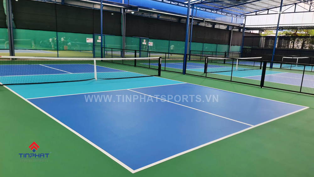 Kích thước tiêu chuẩn sân Pickleball trong nhà và ngoài trời - Ảnh 2.