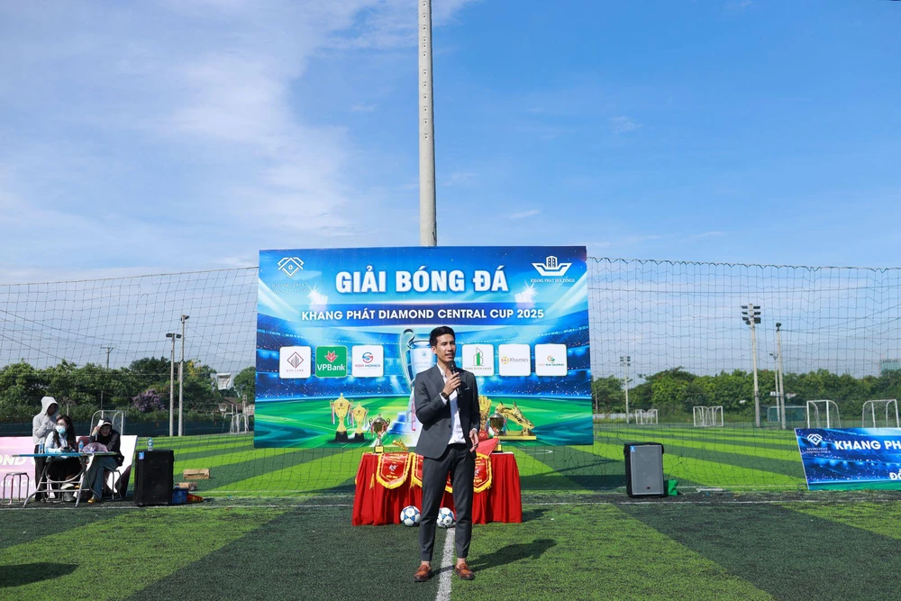 Sôi động giải bóng đá Khang Phát Diamond Central Cup 2025 - Ảnh 2.
