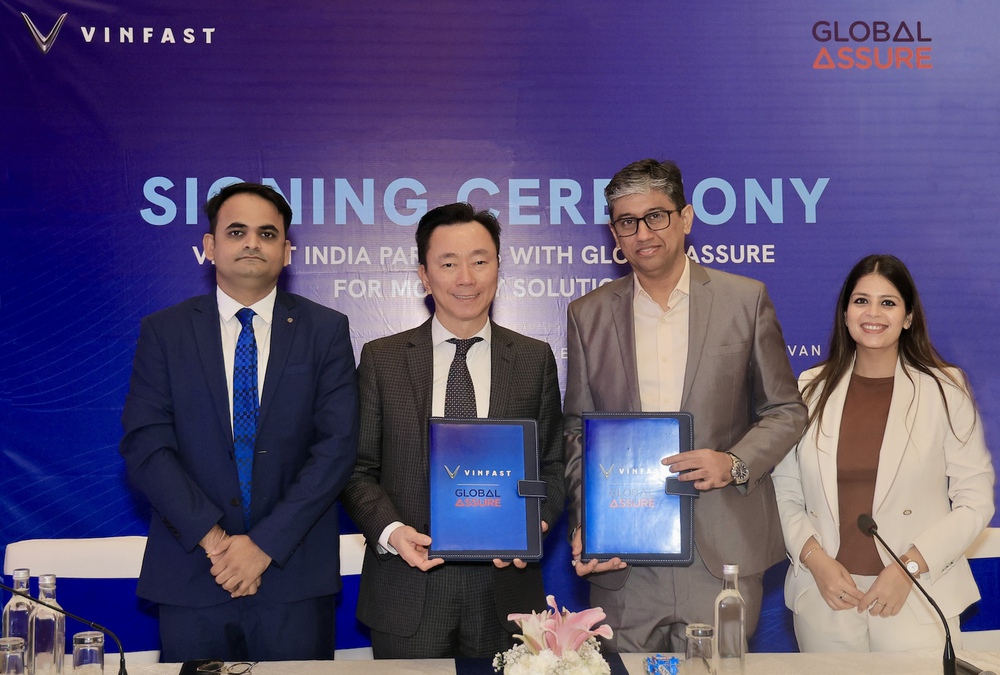 VinFast hợp tác với Global Assure, mở rộng mạng lưới dịch vụ khách hàng tại Ấn Độ - Ảnh 2. VinFast hợp tác với Global Assure, mở rộng mạng lưới dịch vụ khách hàng tại Ấn Độ - Ảnh 2.