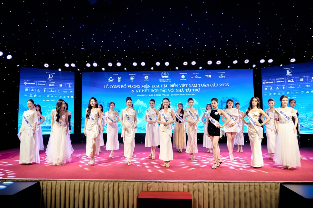 Lễ công bố vương miện Hoa hậu Biển Việt Nam Toàn cầu 2025 - Ảnh 3. Lễ công bố vương miện Hoa hậu Biển Việt Nam Toàn cầu 2025 - Ảnh 3.