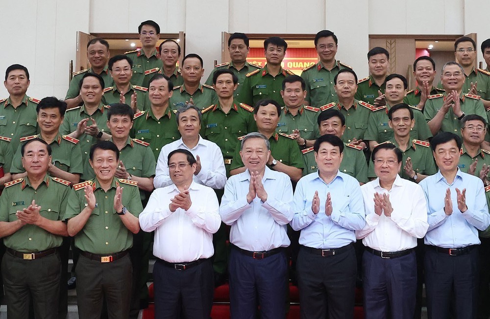Tổng Bí thư Tô Lâm dự Hội nghị Đảng ủy Công an Trung ương - Ảnh 5.