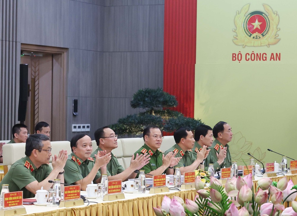 Tổng Bí thư Tô Lâm dự Hội nghị Đảng ủy Công an Trung ương - Ảnh 4.