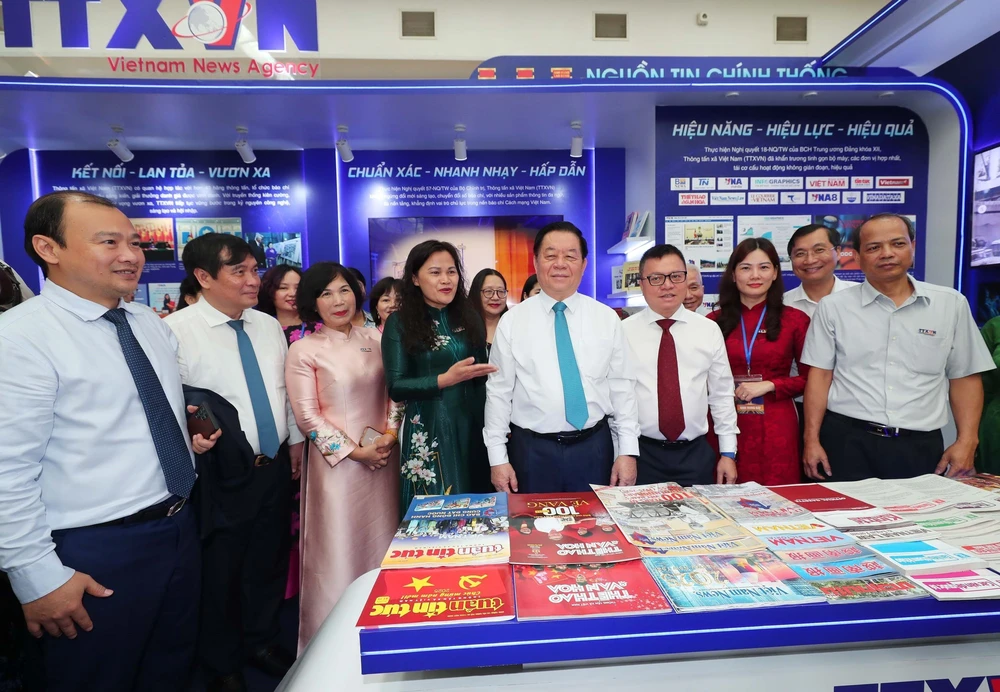 Khai mạc Hội báo toàn quốc năm 2025 - Ảnh 4. Khai mạc Hội báo toàn quốc năm 2025 - Ảnh 4.