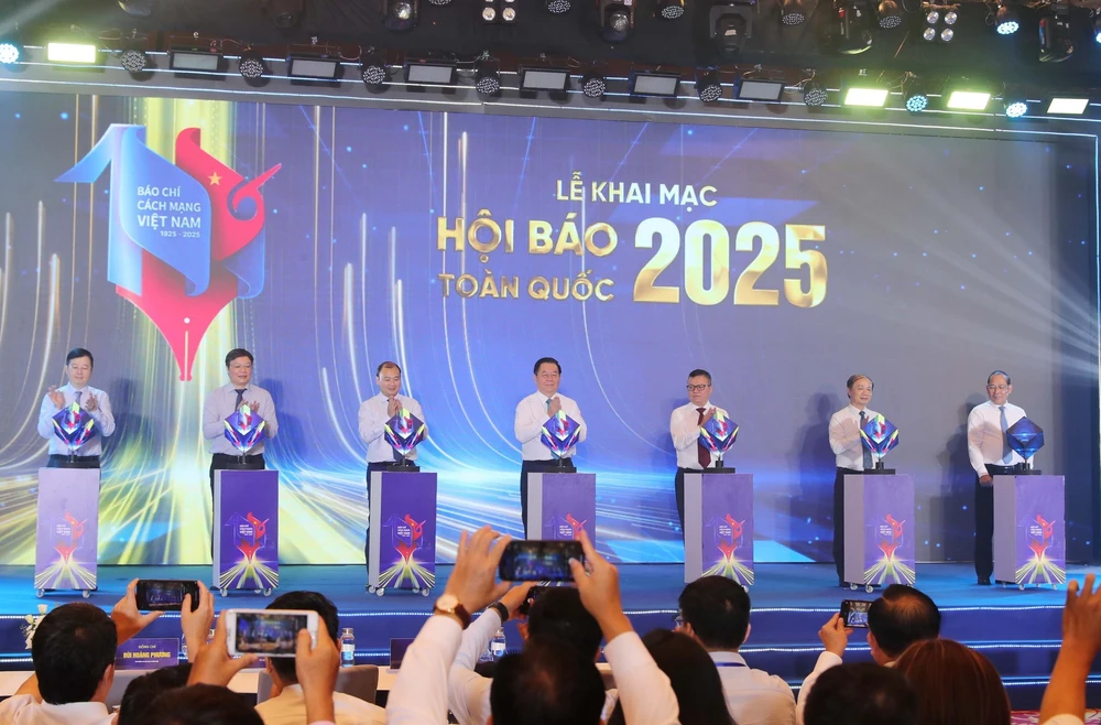 Khai mạc Hội báo toàn quốc năm 2025 - Ảnh 1. Khai mạc Hội báo toàn quốc năm 2025 - Ảnh 1.