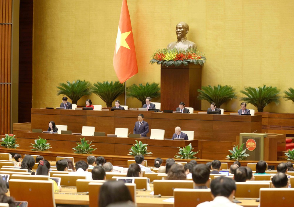 Kỳ họp thứ 9, Quốc hội khóa XV: Nền kinh tế đạt nhiều kết quả quan trọng, nhiều điểm sáng nổi bật - Ảnh 1. Kỳ họp thứ 9, Quốc hội khóa XV: Nền kinh tế đạt nhiều kết quả quan trọng, nhiều điểm sáng nổi bật - Ảnh 1.
