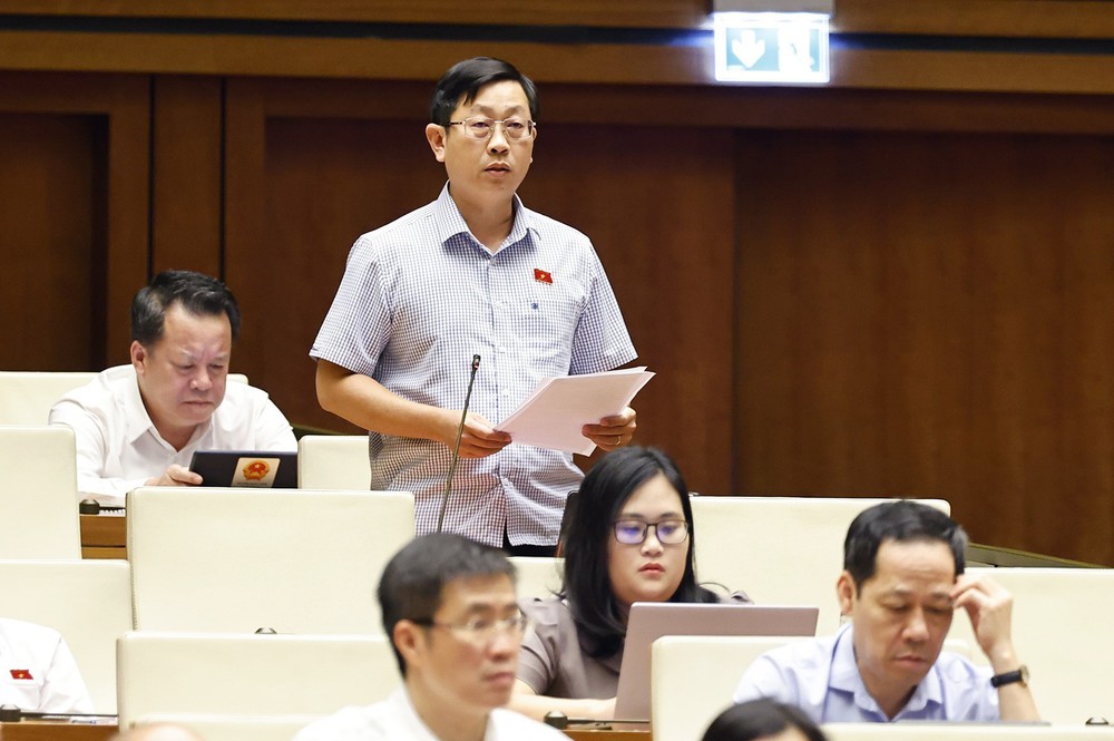 Kỳ họp thứ 9, Quốc hội khóa XV: Để hộ kinh doanh thấy thuận lợi, hứng khởi hơn trong việc nộp thuế - Ảnh 4. Kỳ họp thứ 9, Quốc hội khóa XV: Để hộ kinh doanh thấy thuận lợi, hứng khởi hơn trong việc nộp thuế - Ảnh 4.
