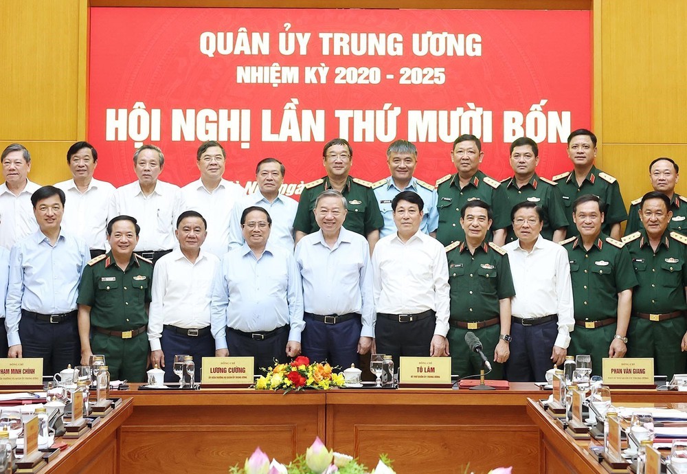 Tổng Bí thư Tô Lâm chủ trì Hội nghị Quân ủy Trung ương lần thứ mười bốn - Ảnh 2.