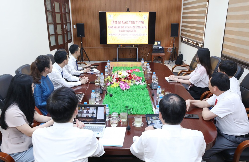 Công viên địa chất Lạng Sơn được trao Bằng công nhận là Công viên địa chất toàn cầu UNESCO - Ảnh 2.