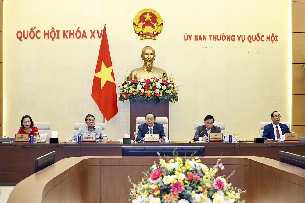 Ủy ban Thường vụ Quốc hội xem xét Đề án sắp xếp đơn vị hành chính cấp tỉnh tại Phiên họp thứ 46 - Ảnh 1.