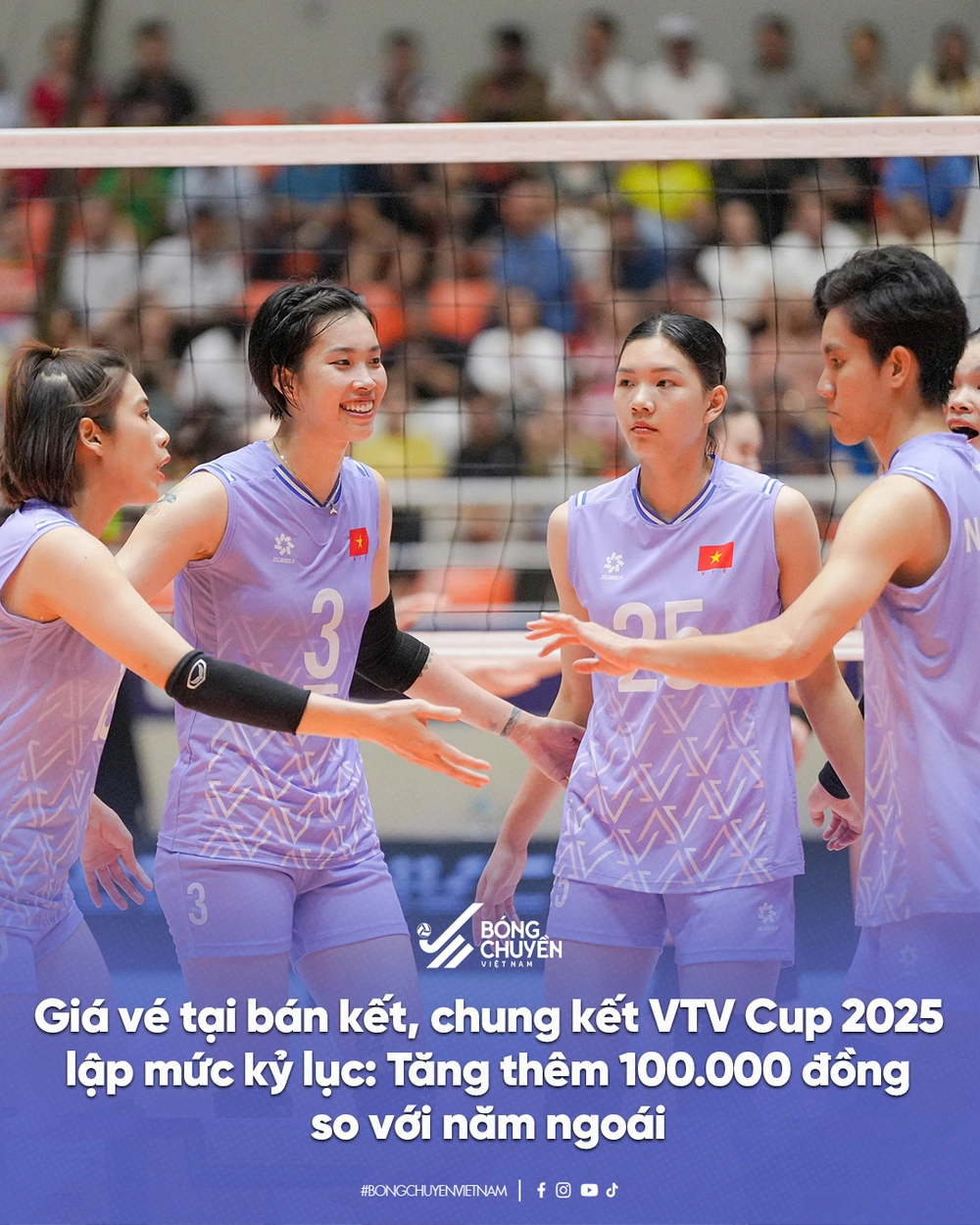 Giá vé bán kết và chung kết VTV Cup 2025 đạt mức cao kỷ lục - Ảnh 1. Giá vé bán kết và chung kết VTV Cup 2025 đạt mức cao kỷ lục - Ảnh 1.