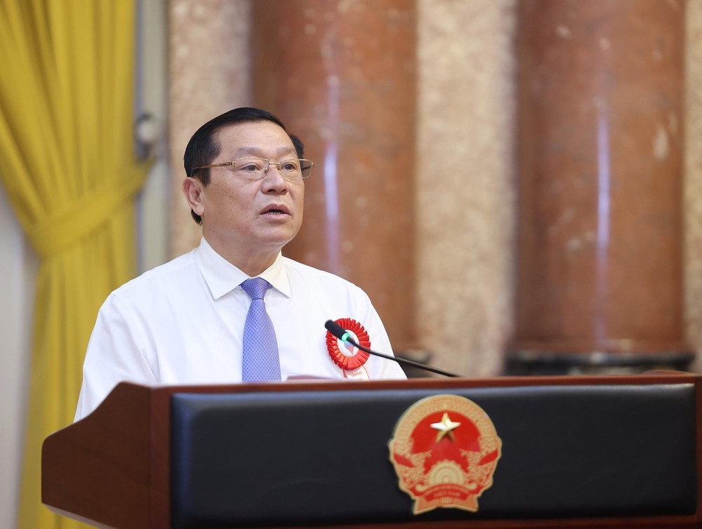 Chủ tịch nước Lương Cường gặp mặt các nhà báo tiêu biểu toàn quốc - Ảnh 5. Chủ tịch nước Lương Cường gặp mặt các nhà báo tiêu biểu toàn quốc - Ảnh 5.