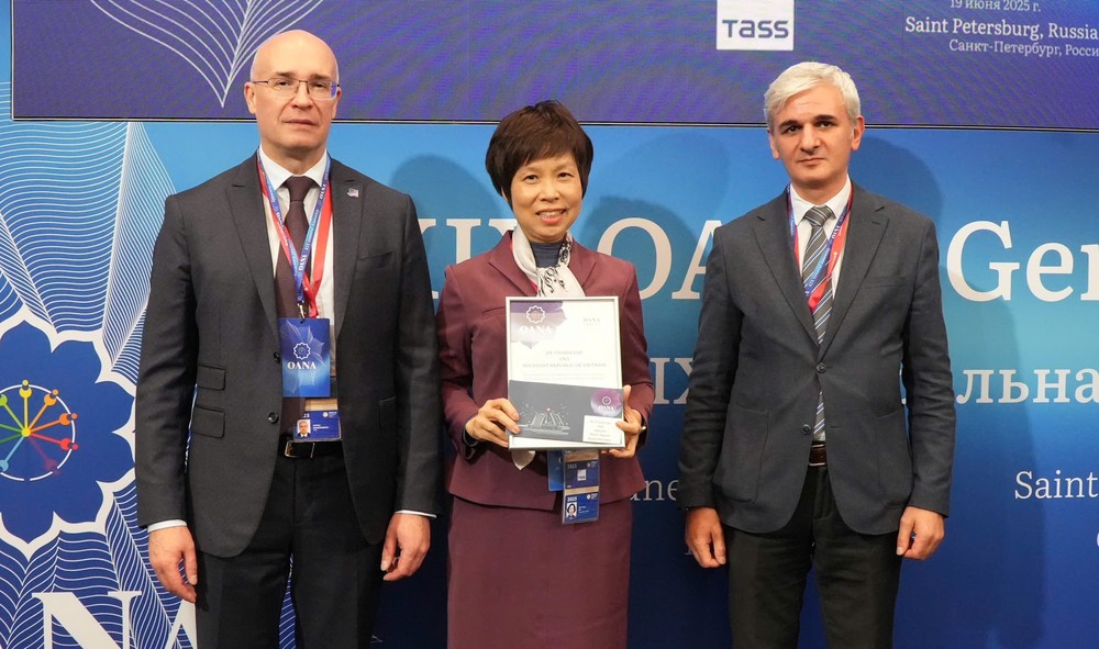 Dấu ấn TTXVN tại Đại hội đồng Tổ chức các hãng thông tấn châu Á-Thái Bình Dương lần thứ 19 - Ảnh 1. Dấu ấn TTXVN tại Đại hội đồng Tổ chức các hãng thông tấn châu Á-Thái Bình Dương lần thứ 19 - Ảnh 1.