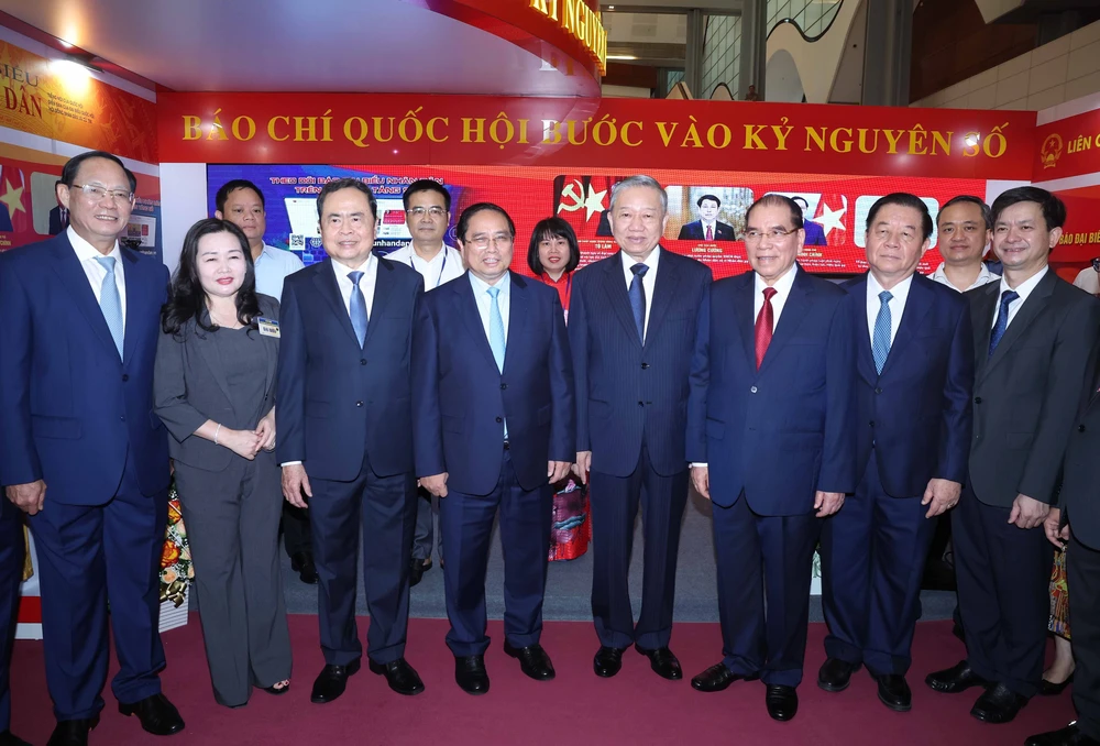 Tổng Bí thư Tô Lâm dự Lễ kỷ niệm 100 năm Ngày Báo chí cách mạng Việt Nam - Ảnh 10.