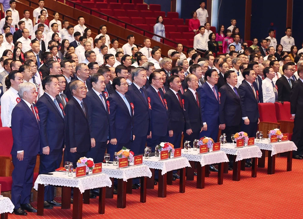 Tổng Bí thư Tô Lâm dự Lễ kỷ niệm 100 năm Ngày Báo chí cách mạng Việt Nam - Ảnh 15.