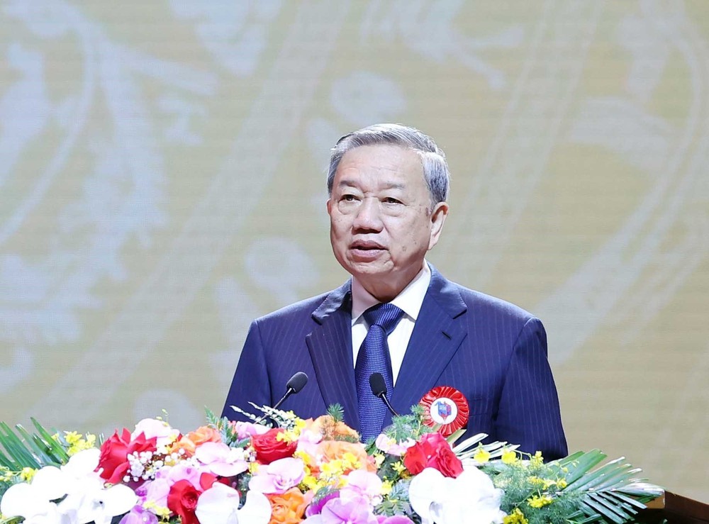 Phát biểu của Tổng Bí thư Tô Lâm tại Lễ Kỷ niệm 100 năm Ngày Báo chí Cách mạng Việt Nam - Ảnh 1.