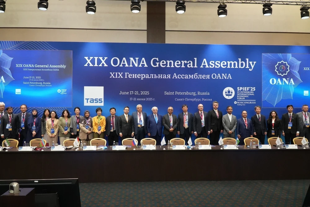 TTXVN tiếp tục được bầu là Uỷ viên Ban chấp hành OANA nhiệm kỳ 2025-2028 - Ảnh 1. TTXVN tiếp tục được bầu là Uỷ viên Ban chấp hành OANA nhiệm kỳ 2025-2028 - Ảnh 1.