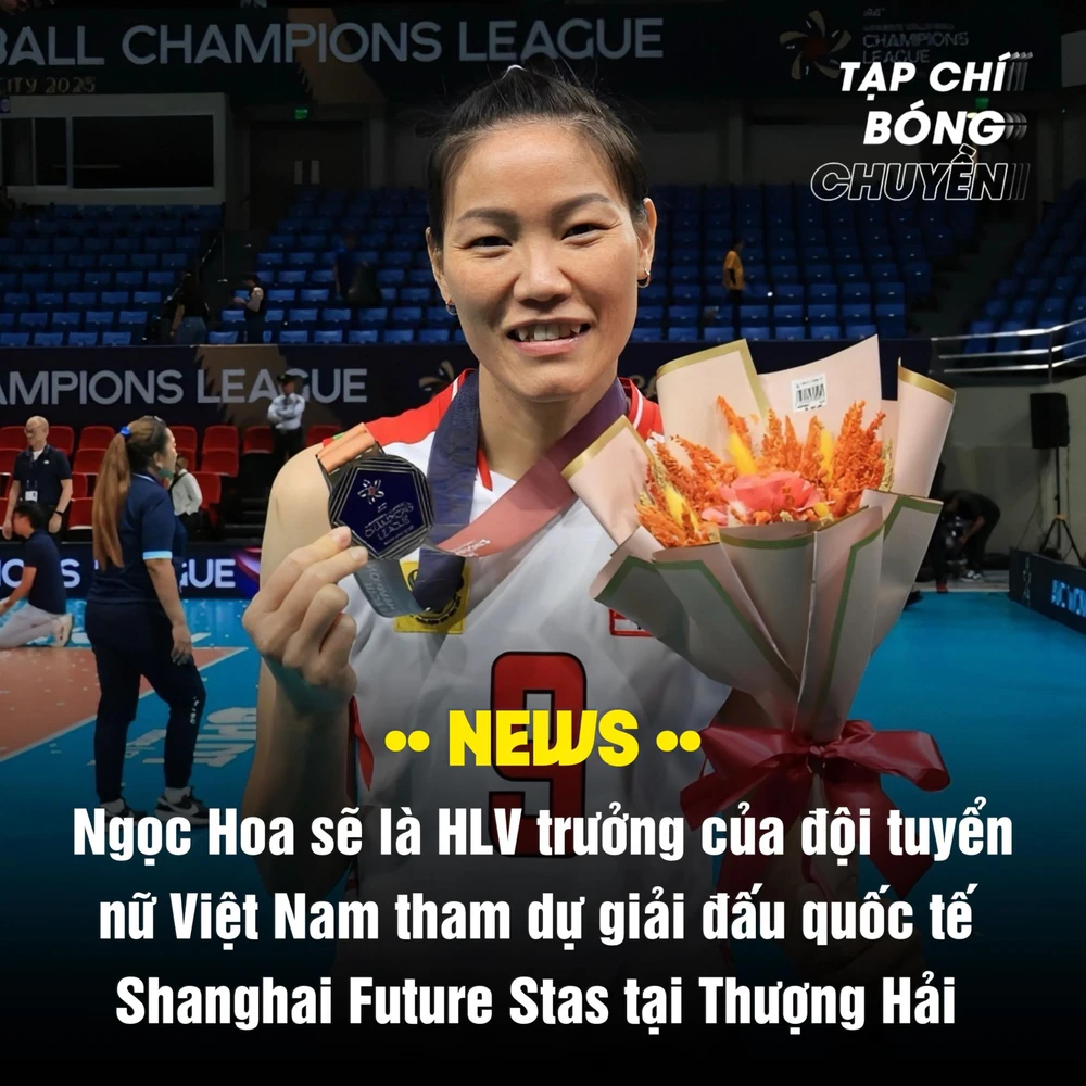 Ngọc Hoa làm HLV ĐT bóng chuyền nữ Việt Nam ở giải quốc tế, HLV Tuấn Kiệt có 'kế hoạch riêng' với Bích Tuyền và Thanh Thúy - Ảnh 1.