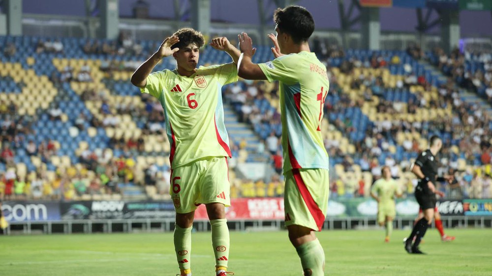 Soi Kèo, soi tỷ lệ U19 Tây Ban Nha vs U19 Đức 23h00 ngày 23/6, bán kết U19 châu Âu 2025 - Ảnh 1. U19 Tây Ban Nha vs U19 Đức