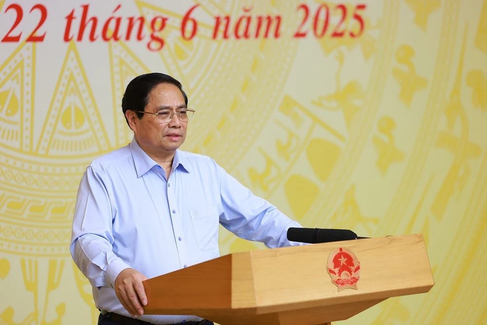 Thủ tướng Phạm Minh Chính chủ trì Hội nghị trực tuyến toàn quốc thúc đẩy thực hiện 3 chương trình quan trọng - Ảnh 1. Thủ tướng Phạm Minh Chính chủ trì Hội nghị trực tuyến toàn quốc thúc đẩy thực hiện 3 chương trình quan trọng - Ảnh 1.