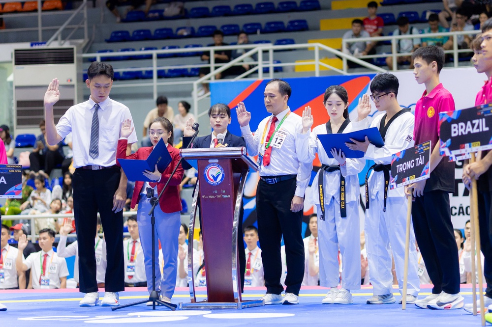 Giải Taekwondo Trẻ Quốc gia hội tụ hơn 1.000 võ sĩ mở màn tại Tuần lễ võ thuật của CJ K FESTA 2025 - Ảnh 3.