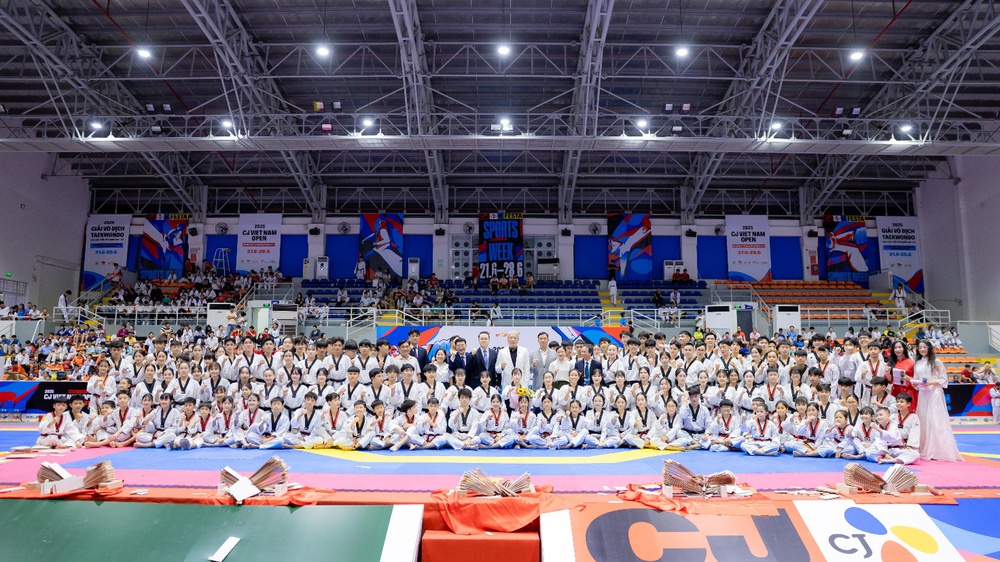 Giải Taekwondo Trẻ Quốc gia hội tụ hơn 1.000 võ sĩ mở màn tại Tuần lễ võ thuật của CJ K FESTA 2025 - Ảnh 5.