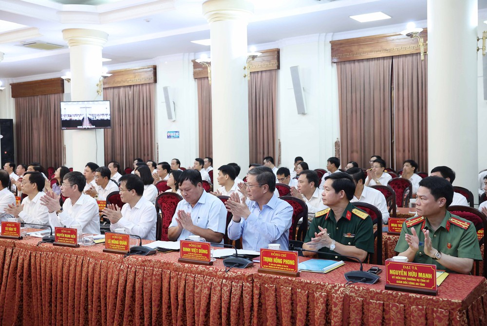 Tổng Bí thư Tô Lâm: Kiến tạo một không gian phát triển hiện đại và năng động với Ninh Bình giữ vai trò trung tâm - Ảnh 3.