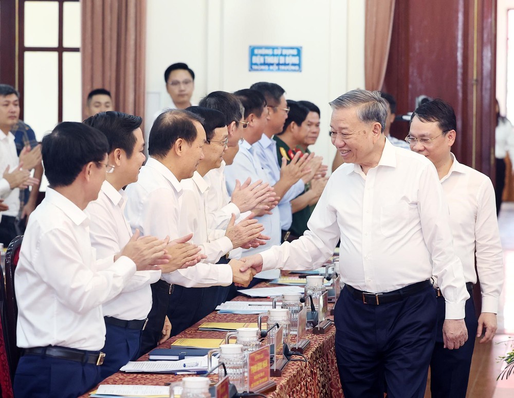 Tổng Bí thư Tô Lâm: Kiến tạo một không gian phát triển hiện đại và năng động với Ninh Bình giữ vai trò trung tâm - Ảnh 5.