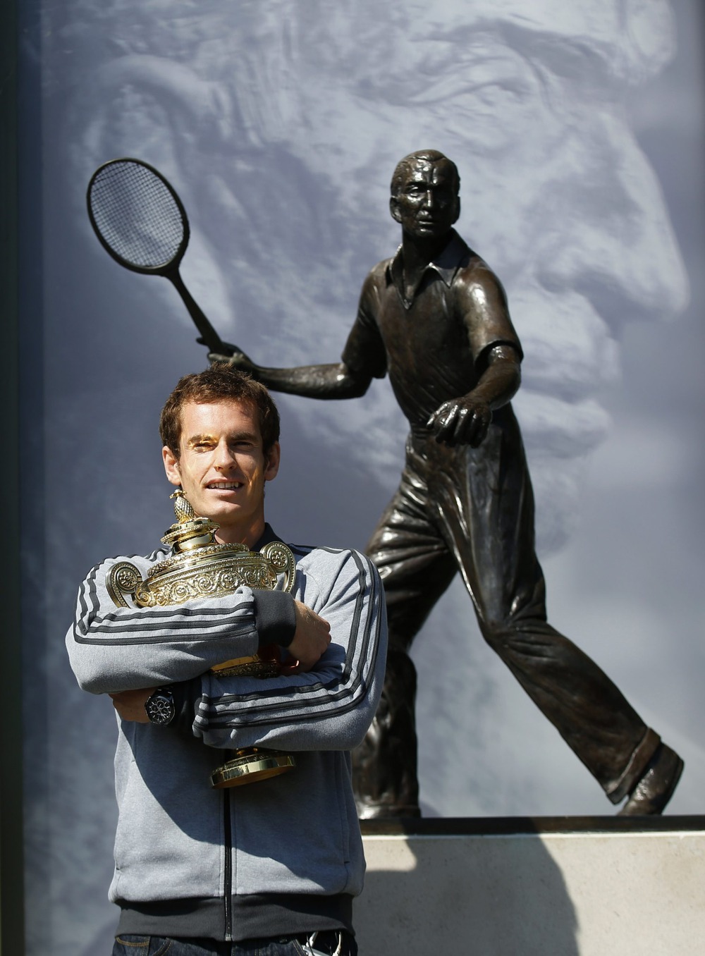 Andy Murray được tham gia thiết kế tượng của chính mình tại Wimbledon - Ảnh 1.