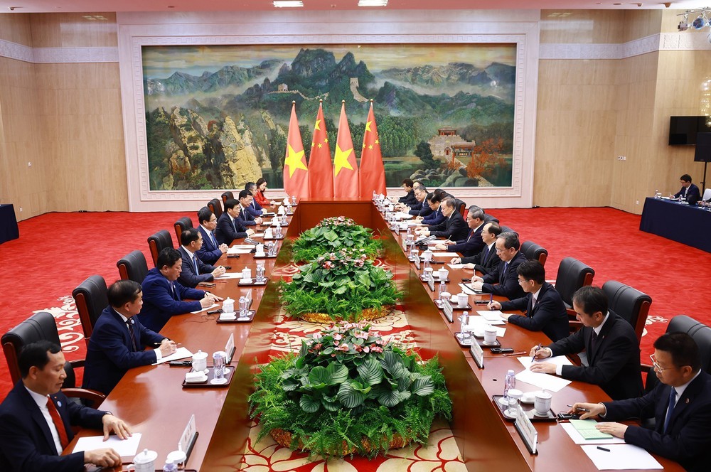 Thủ tướng Chính phủ Phạm Minh Chính hội đàm với Thủ tướng Quốc vụ viện Trung Quốc Lý Cường (bài 2) - Ảnh 4.