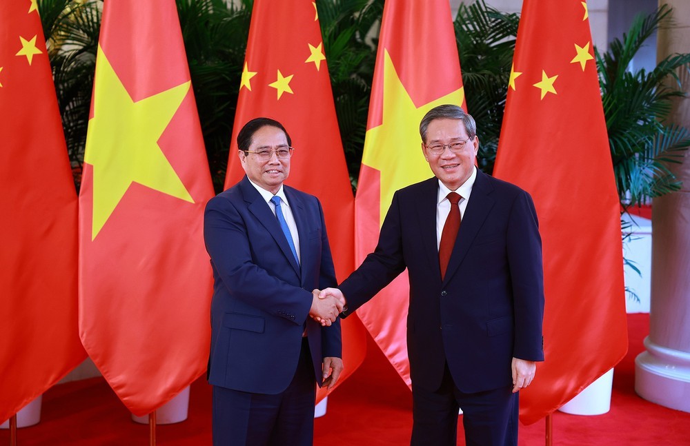Thủ tướng Chính phủ Phạm Minh Chính hội đàm với Thủ tướng Quốc vụ viện Trung Quốc Lý Cường (bài 2) - Ảnh 1.