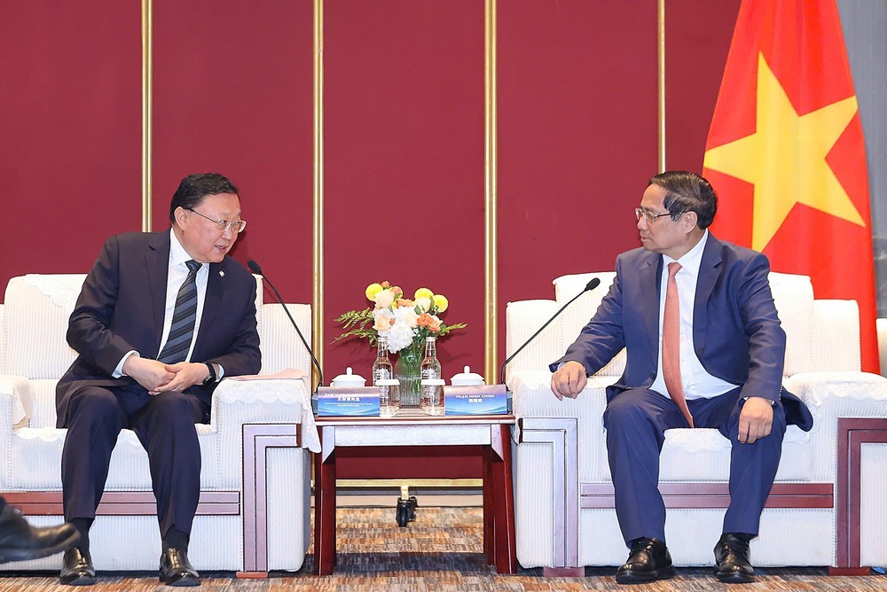 Thủ tướng Phạm Minh Chính làm việc với các tập đoàn lớn của Trung Quốc - Ảnh 2.