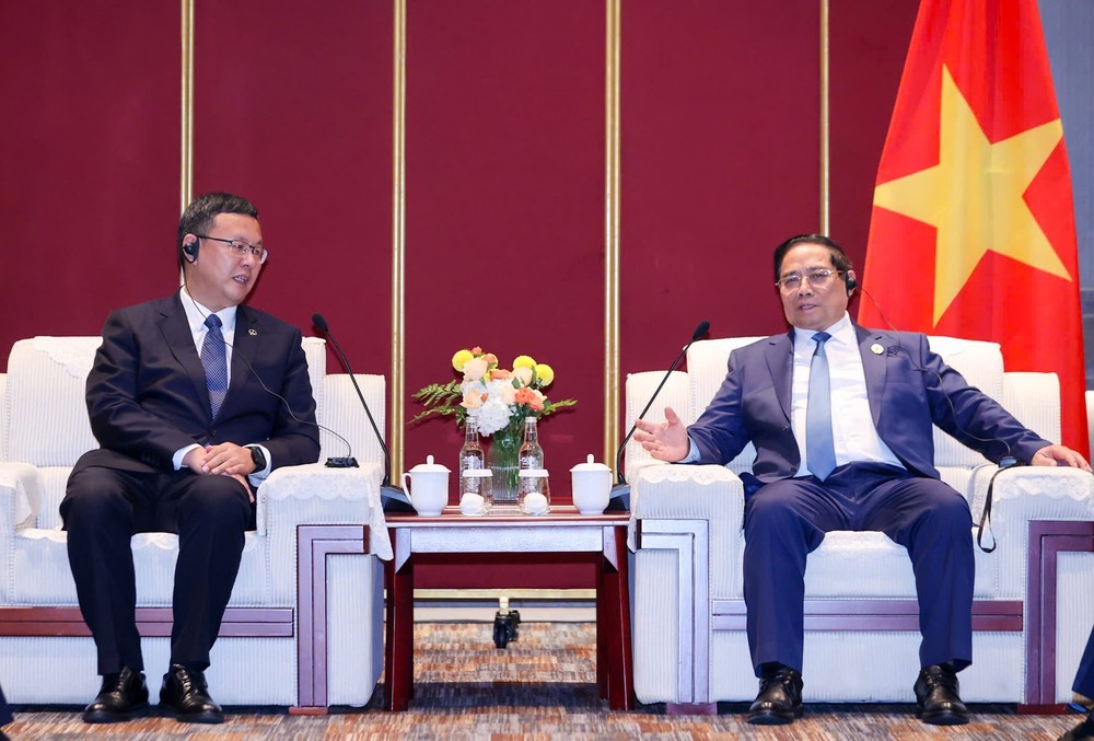 Thủ tướng Phạm Minh Chính làm việc với các tập đoàn lớn của Trung Quốc - Ảnh 3.