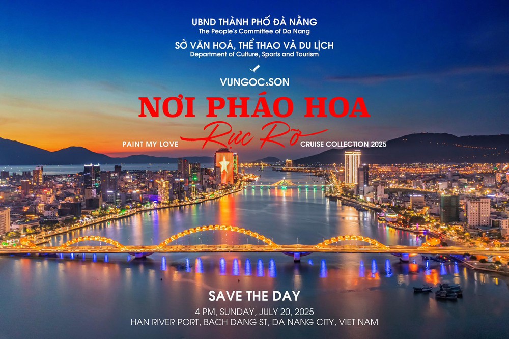 VUNGOC&SON làm show thời trang ở cảng sông Hàn - Đà Nẵng - Ảnh 4.