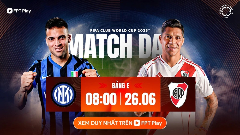Lịch thi đấu bóng đá hôm nay 26/6: Trực tiếp Inter Milan vp - Ảnh 1.