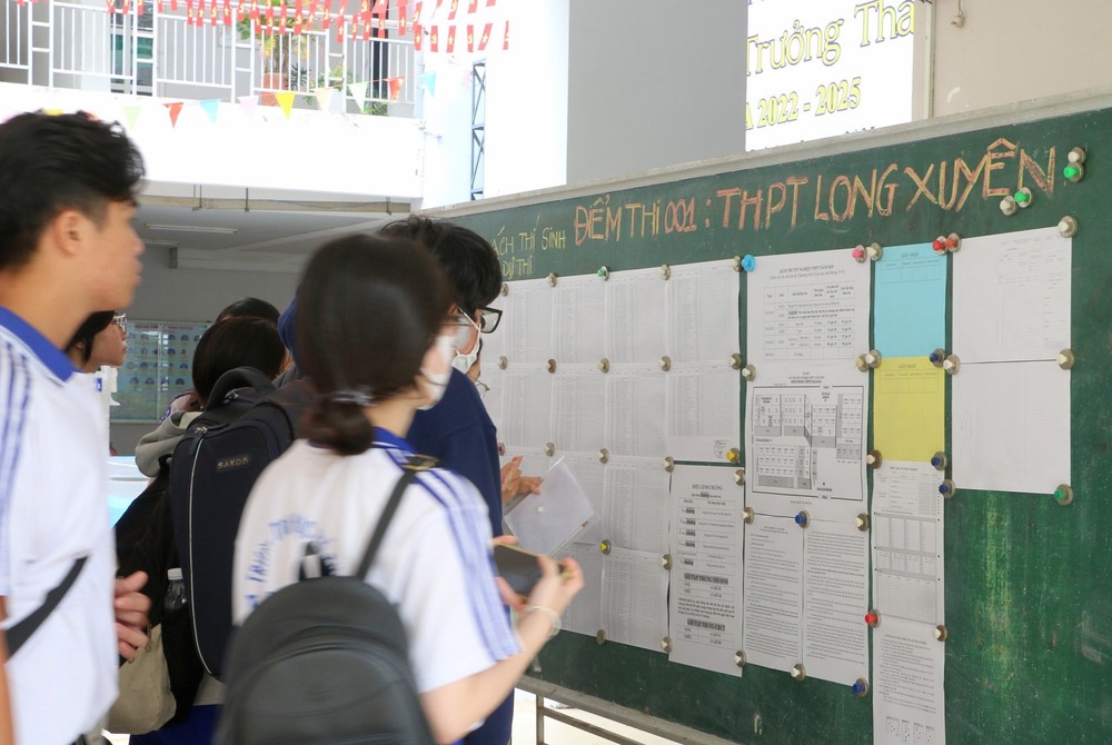 Những trường hợp thí sinh bị đình chỉ thi tốt nghiệp Trung học phổ thông - Ảnh 1.