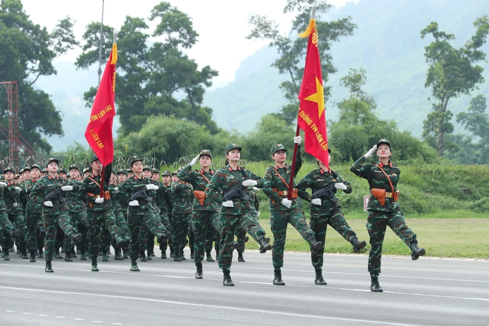 Hợp luyện lần 1 chuẩn bị cho Lễ diễu binh, diễu hành Kỷ niệm 80 năm Quốc khánh - Ảnh 3.