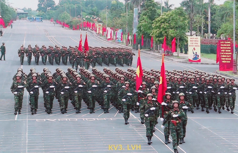 Hợp luyện lần 1 chuẩn bị cho Lễ diễu binh, diễu hành Kỷ niệm 80 năm Quốc khánh - Ảnh 7.