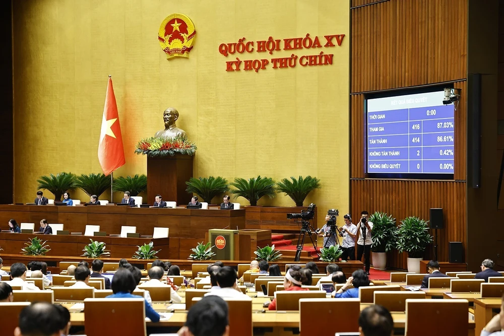 Kỳ họp thứ 9, Quốc hội khóa XV: Quốc hội xem xét công tác nhân sự - Ảnh 1.