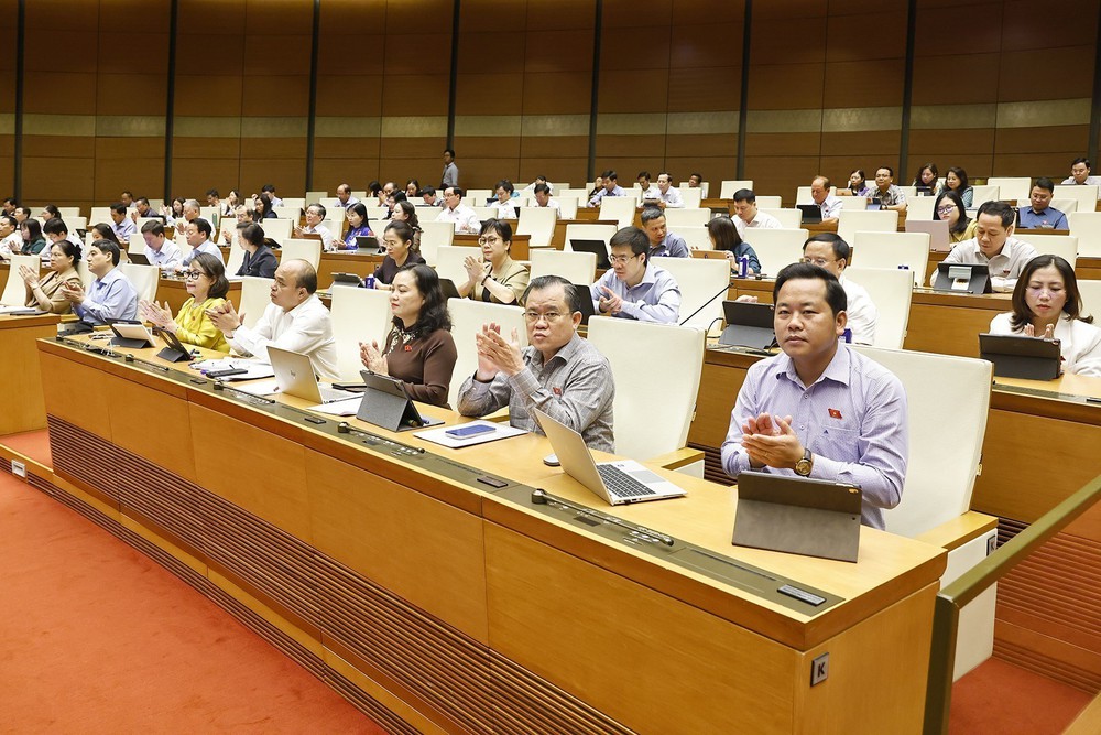 Kỳ họp thứ 9, Quốc hội khóa XV: Chính thức bỏ 8 tội danh có hình phạt tử hình - Ảnh 2.