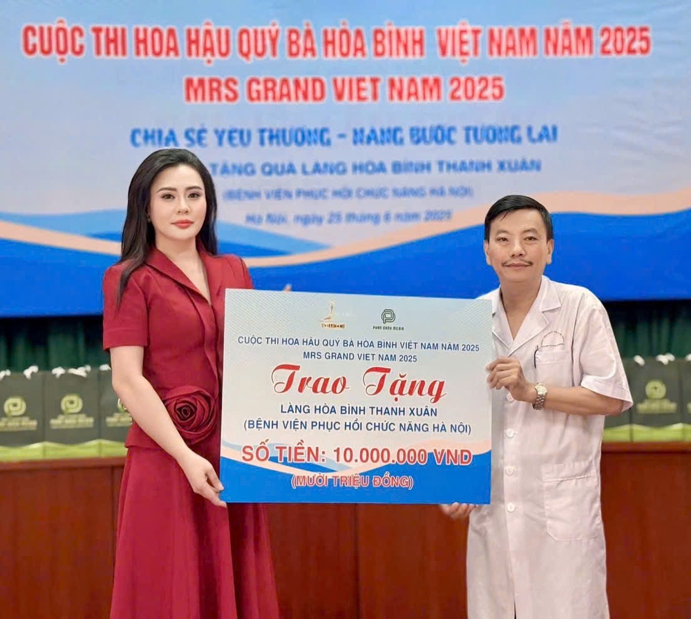 Hoa hậu Phan Kim Oanh cùng dàn người đẹp lan tỏa yêu thương trong hành trình thiện nguyện - Ảnh 2.