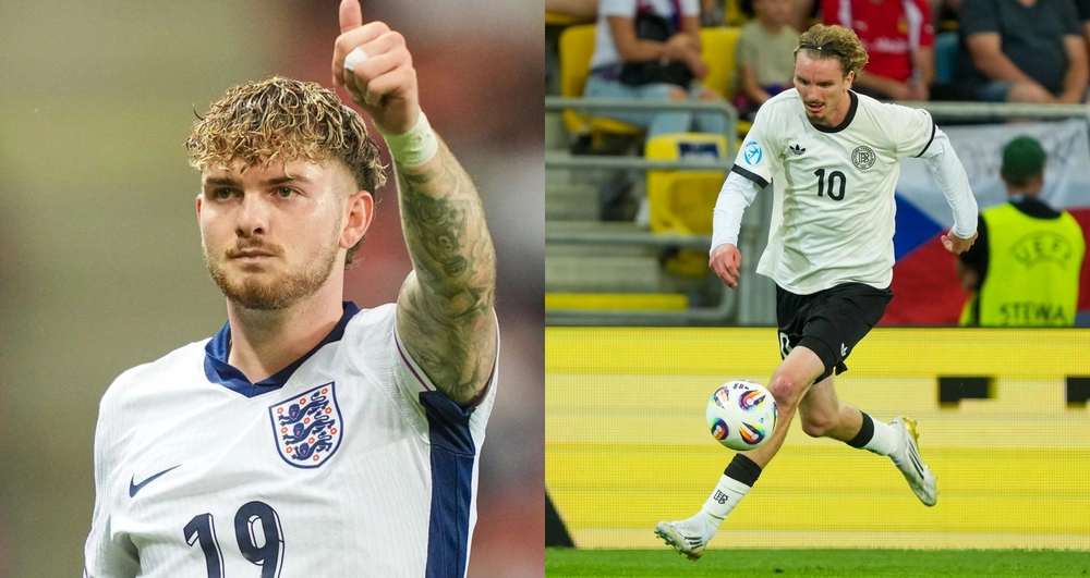 Chung kết U21 châu Âu - 2h00 ngày 29/6, U21 Anh vs U21 Đức: Sao trẻ Liverpool đối đầu “Messi 2m” - Ảnh 1.